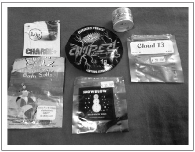 Figure 1 Bath Salt Products
