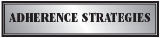 Adherence Strategies