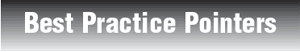 Best Practice Pointers