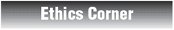 Ethics Corner
