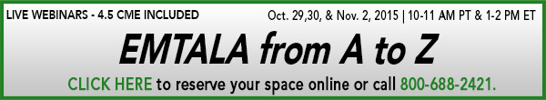 EMTALA from A to Z Webinar horizonal banner