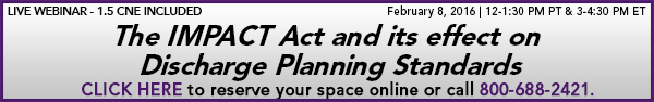 IMPACT Act webinar horizonal banner