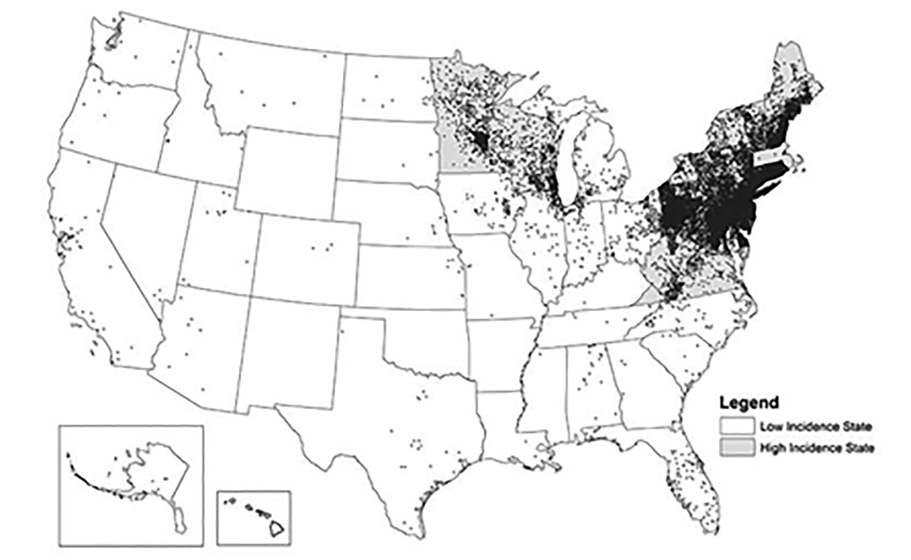 Lyme disease cases
